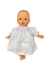 Rosalina Aubrey Doll 10" Brown Eyes White Dress