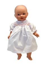 Rosalina Abby Doll 10" Blue Eyes White Dress