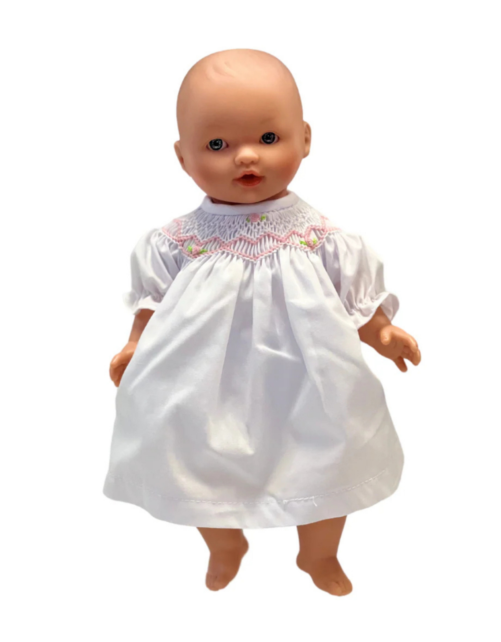 Rosalina Abby Doll 10" Blue Eyes White Dress