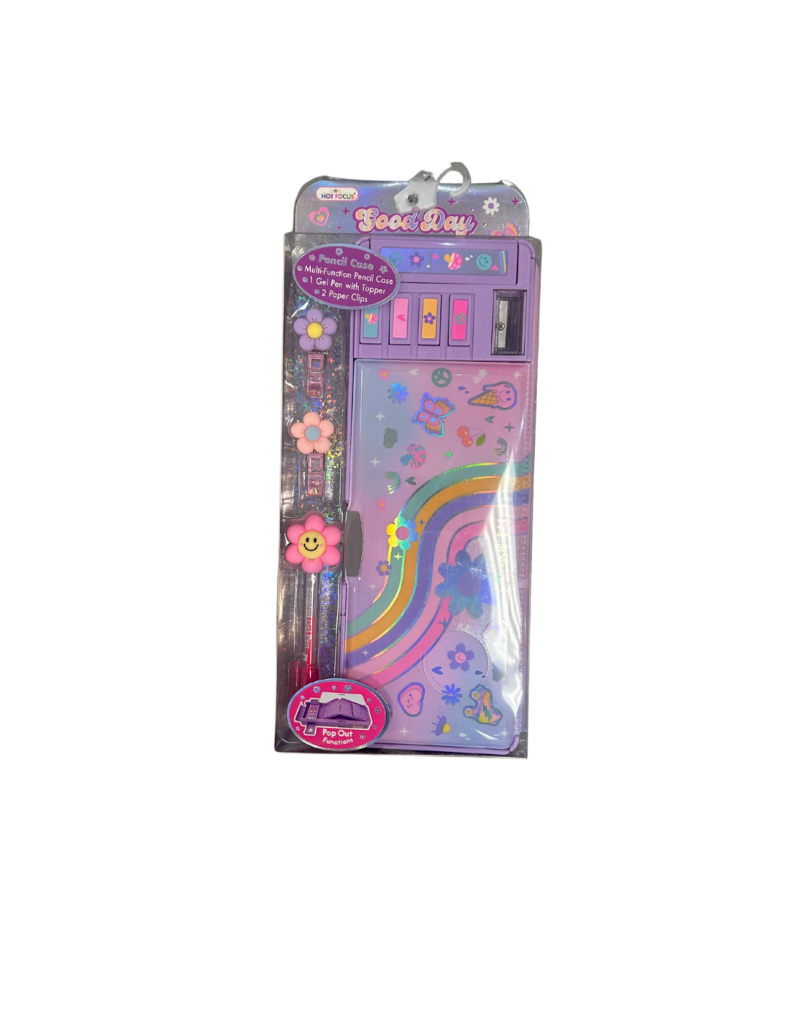 Hot Focus Multi-Function Pencil Case, Good Day