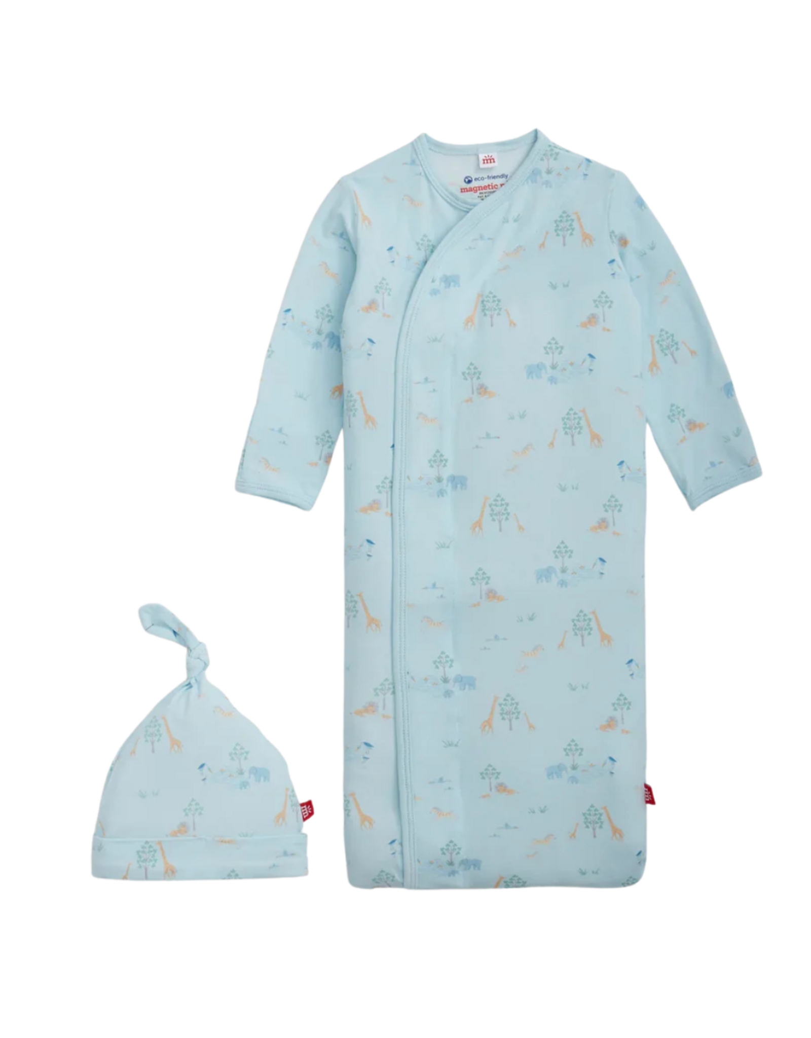 Magnetic Me Blue Serene Safari Gown Hat Set