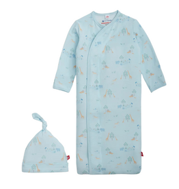 Magnetic Me Blue Serene Safari Gown Hat Set