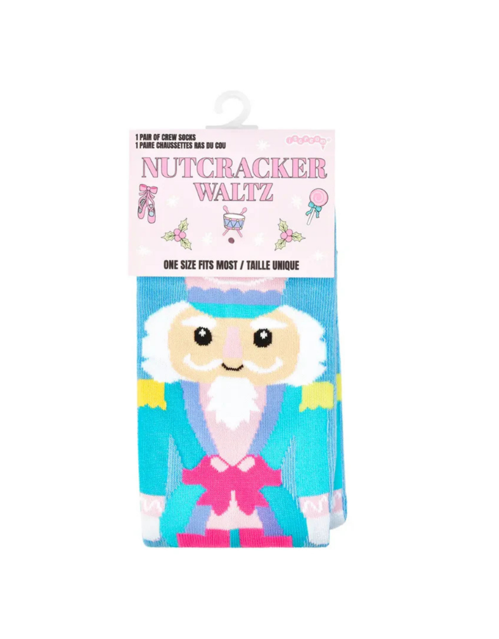 Iscream Nutcracker Waltz Socks