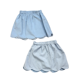 Zuccini Kendall Skirt, Light Blue Cord