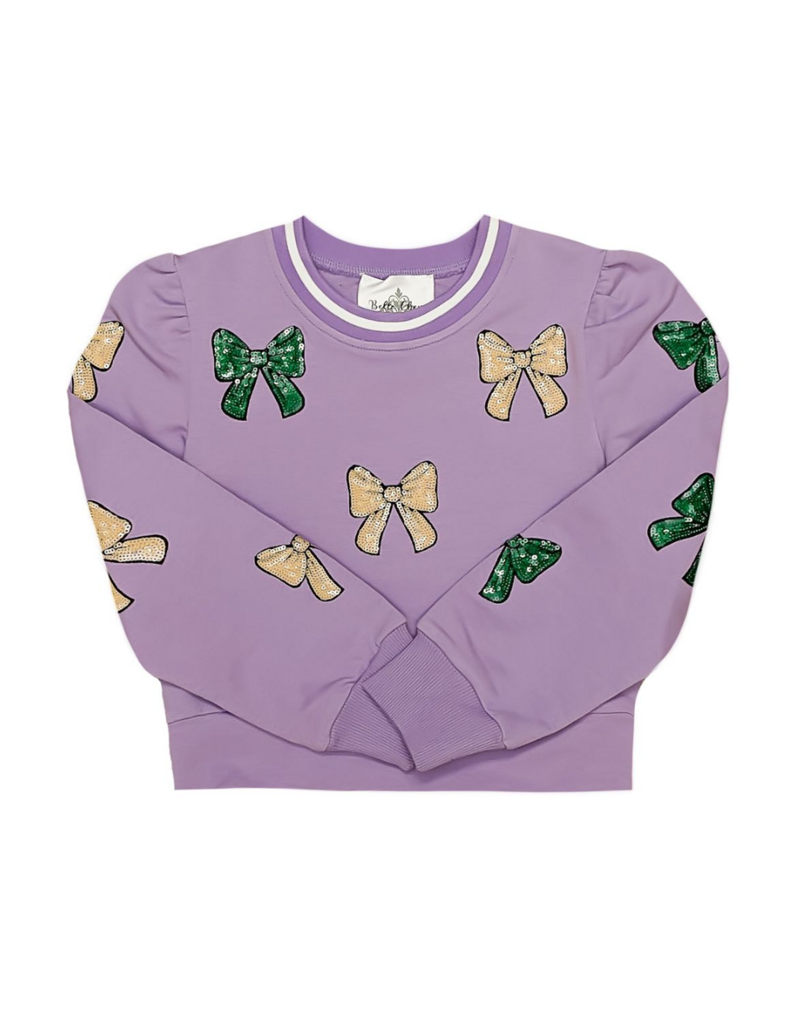 Belle Cher Mardi Gras Bows Top