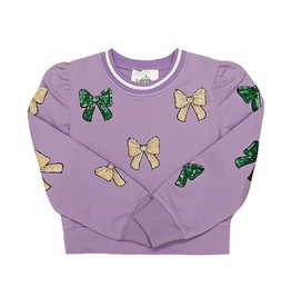 Belle Cher Mardi Gras Bows Top