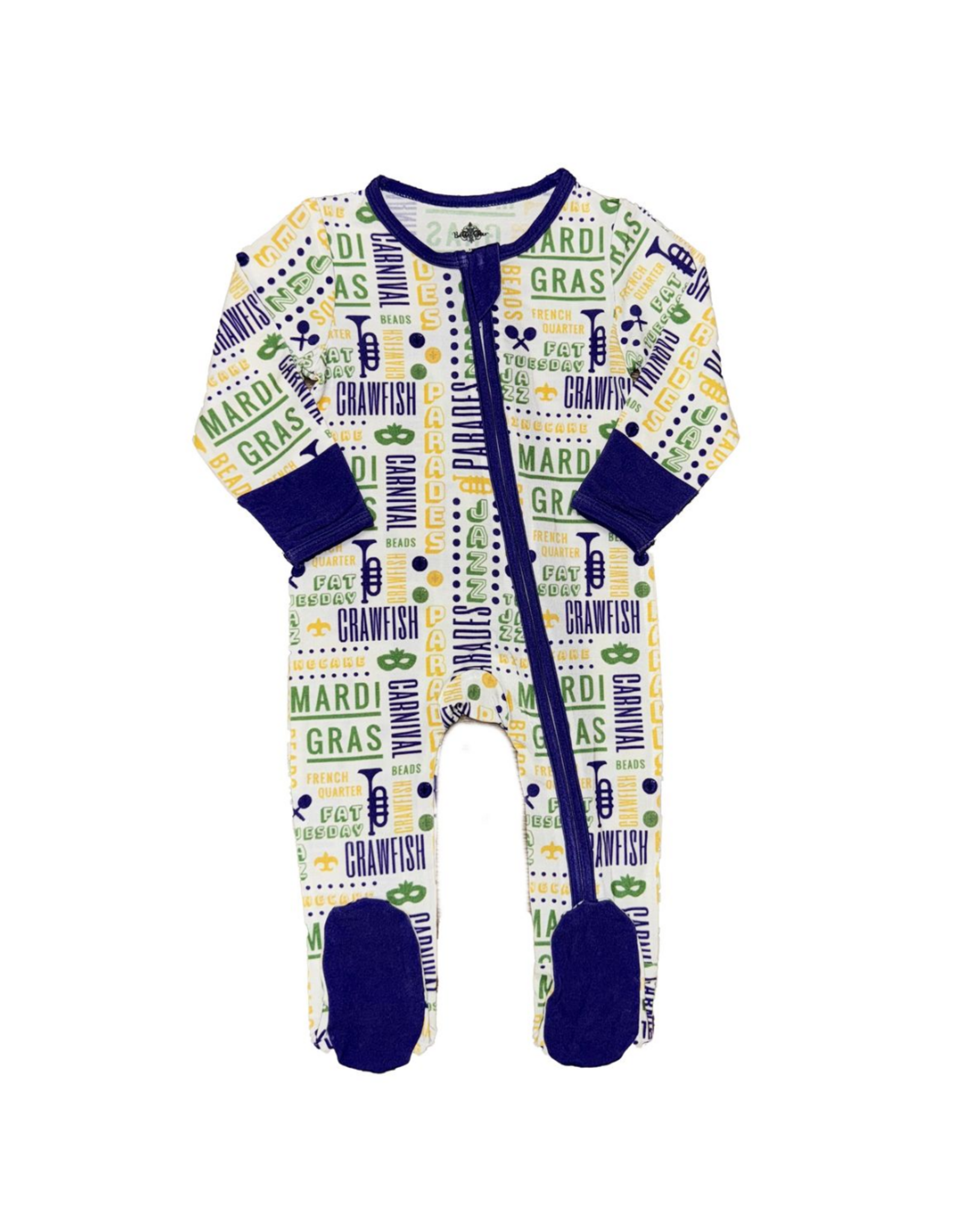 Belle Cher All Things Mardi Gras Romper