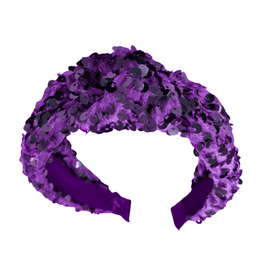 Lulu Bebe LLC Purple Sequin Headband