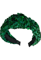 Lulu Bebe LLC Green Sequin Headband