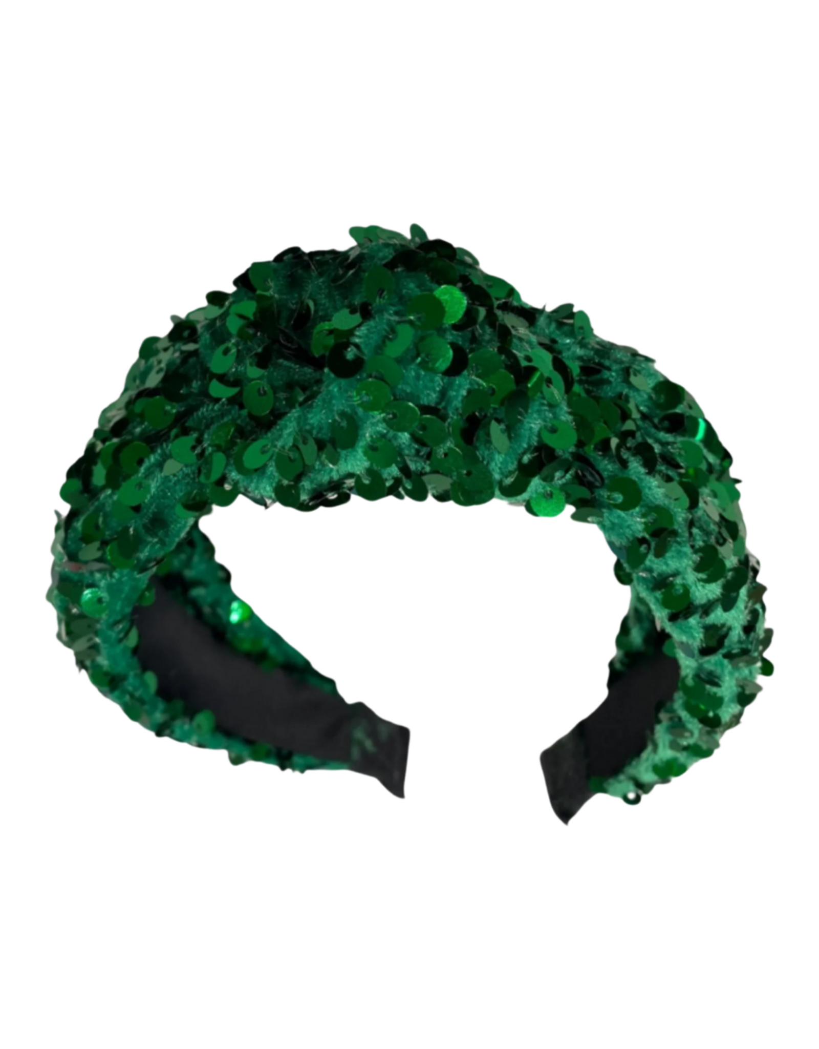Lulu Bebe LLC Green Sequin Headband