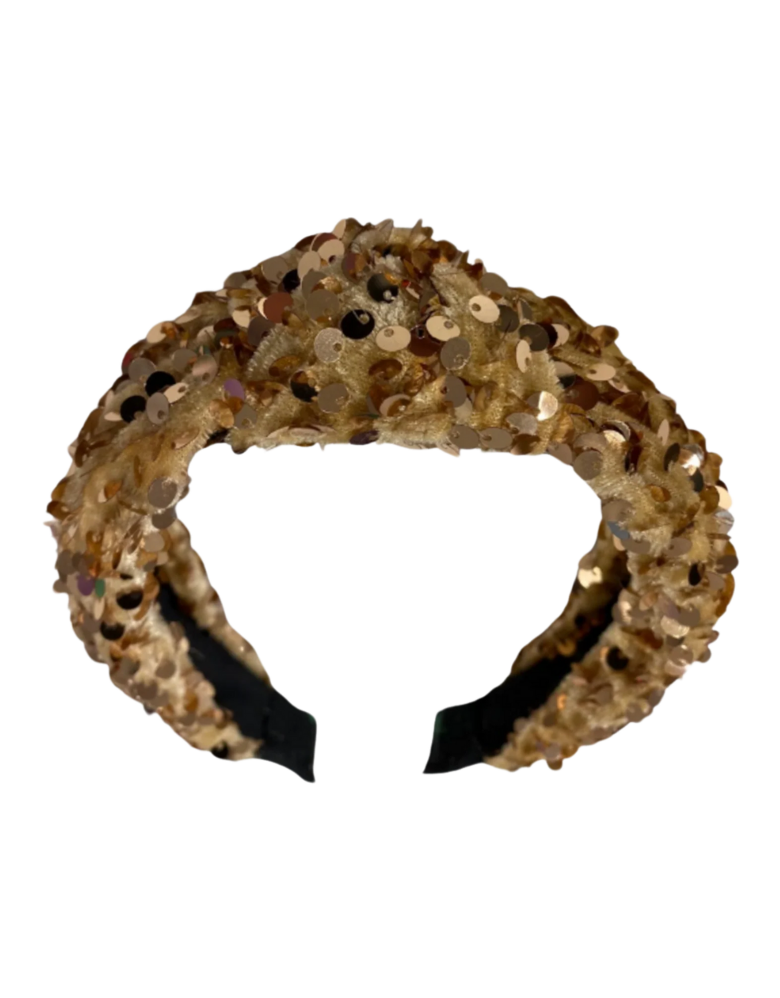 Lulu Bebe LLC Gold Sequin Headband