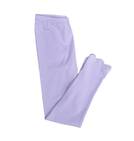 James and Lottie Lavender Pima Knit Leggings