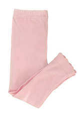 James and Lottie Light Pink Scallop Leggings