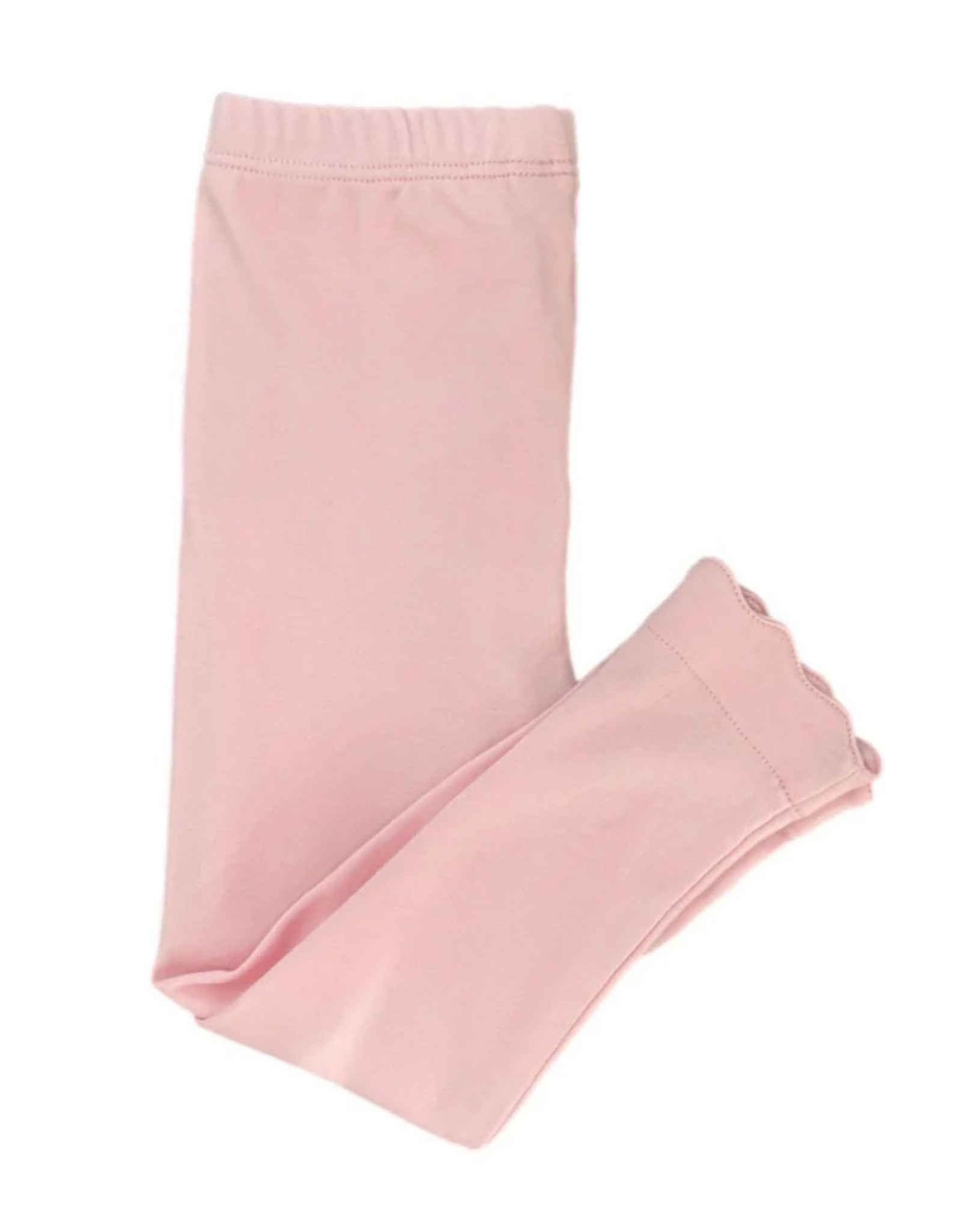 James and Lottie Light Pink Scallop Leggings