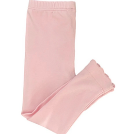 James and Lottie Light Pink Scallop Leggings