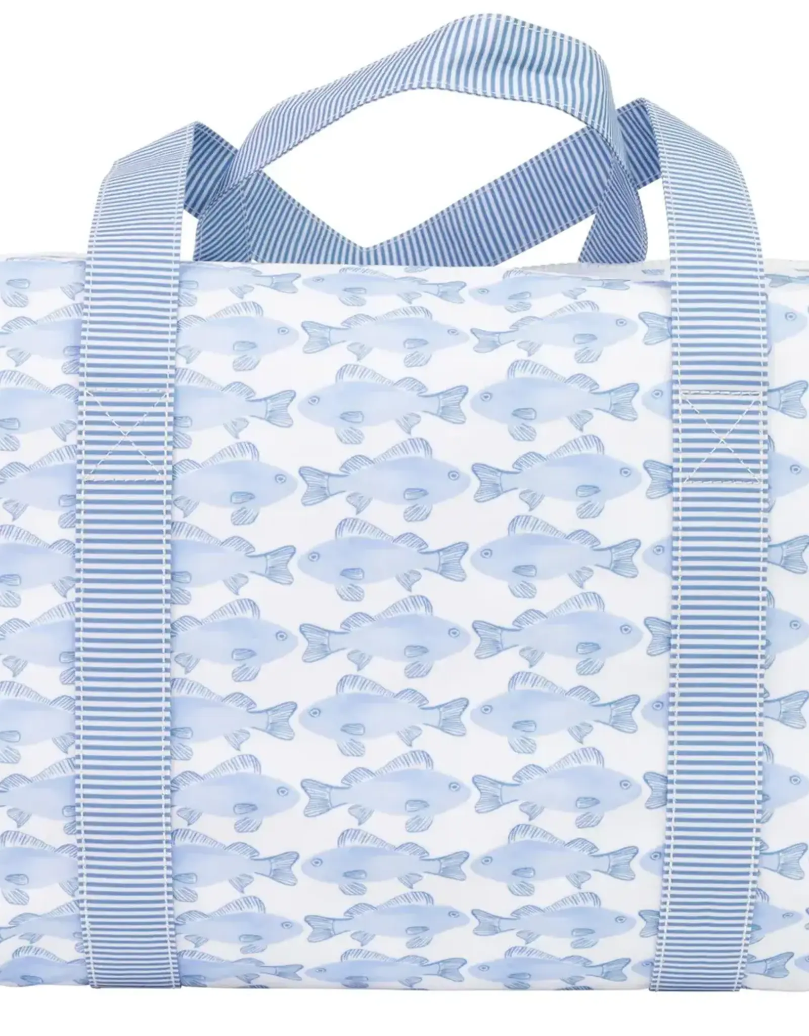 Apple of My Isla The Duffle Bag, Fish