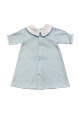 Auraluz Blue Train Knit Day Gown