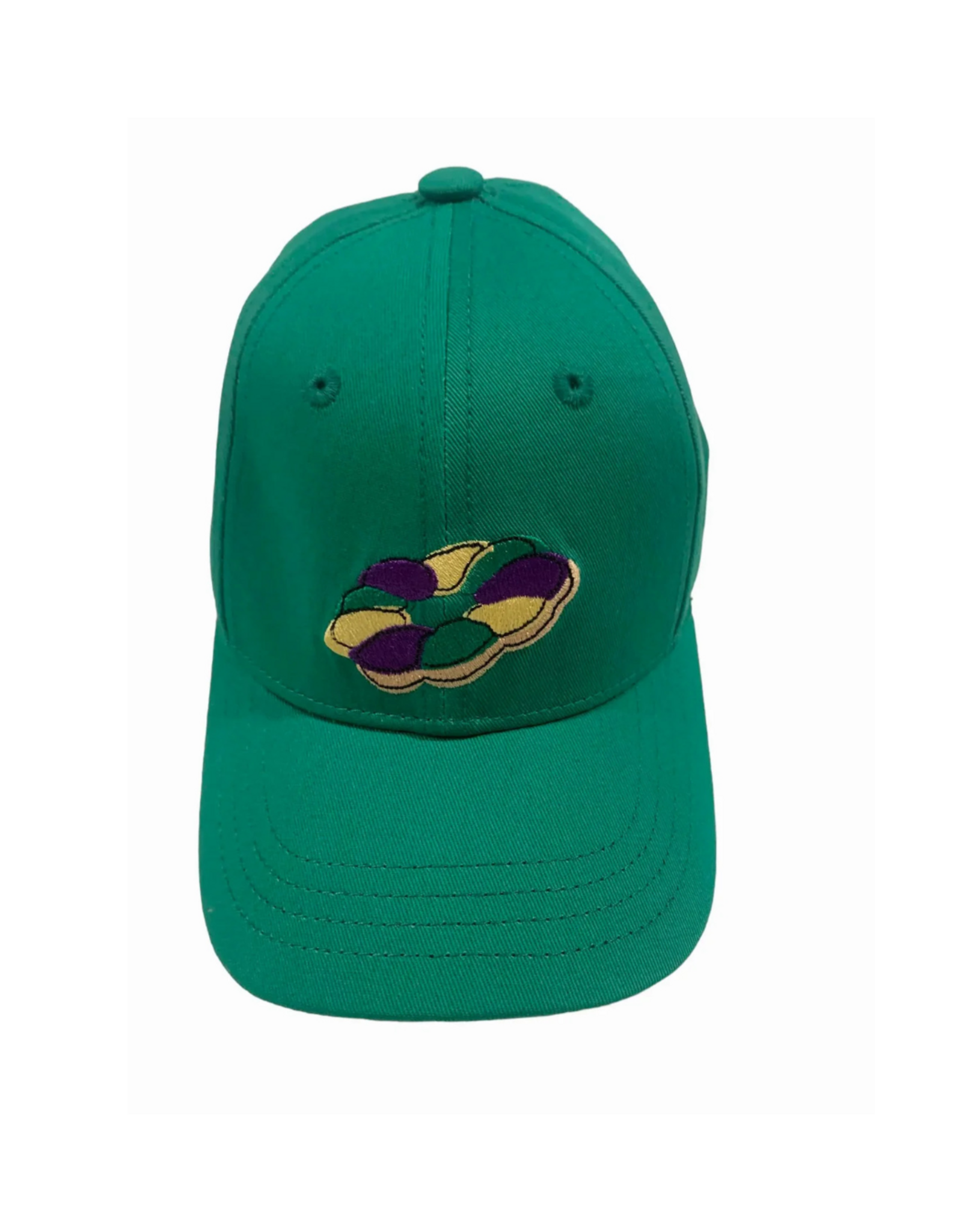 Lulu Bebe LLC Mardi Gras King Cake Baseball Cap