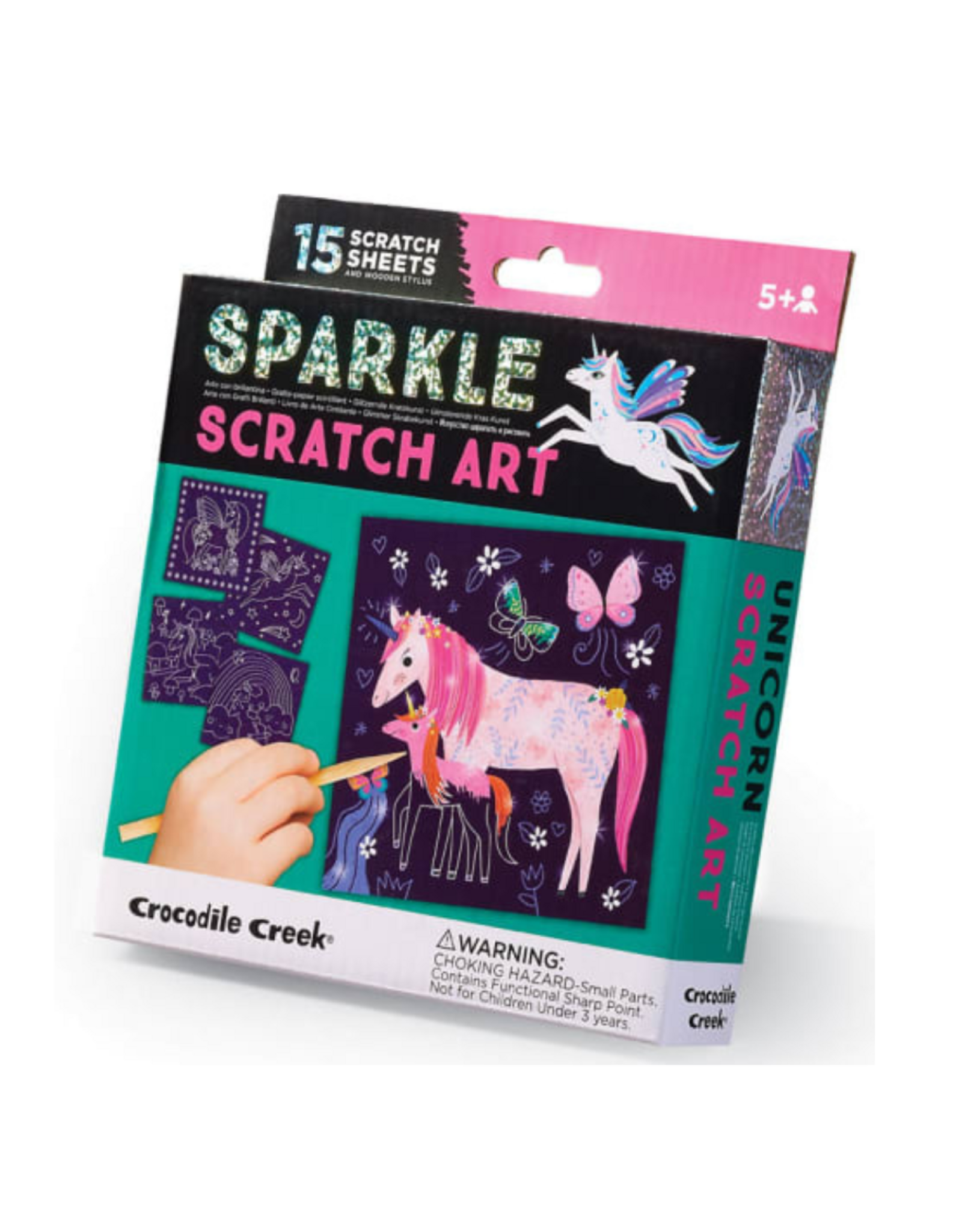 Sparkle Scratch Art/Unicorn