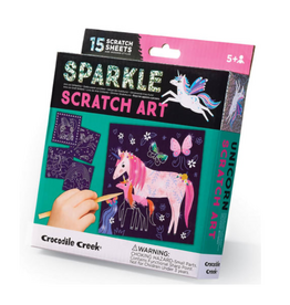 Sparkle Scratch Art/Unicorn