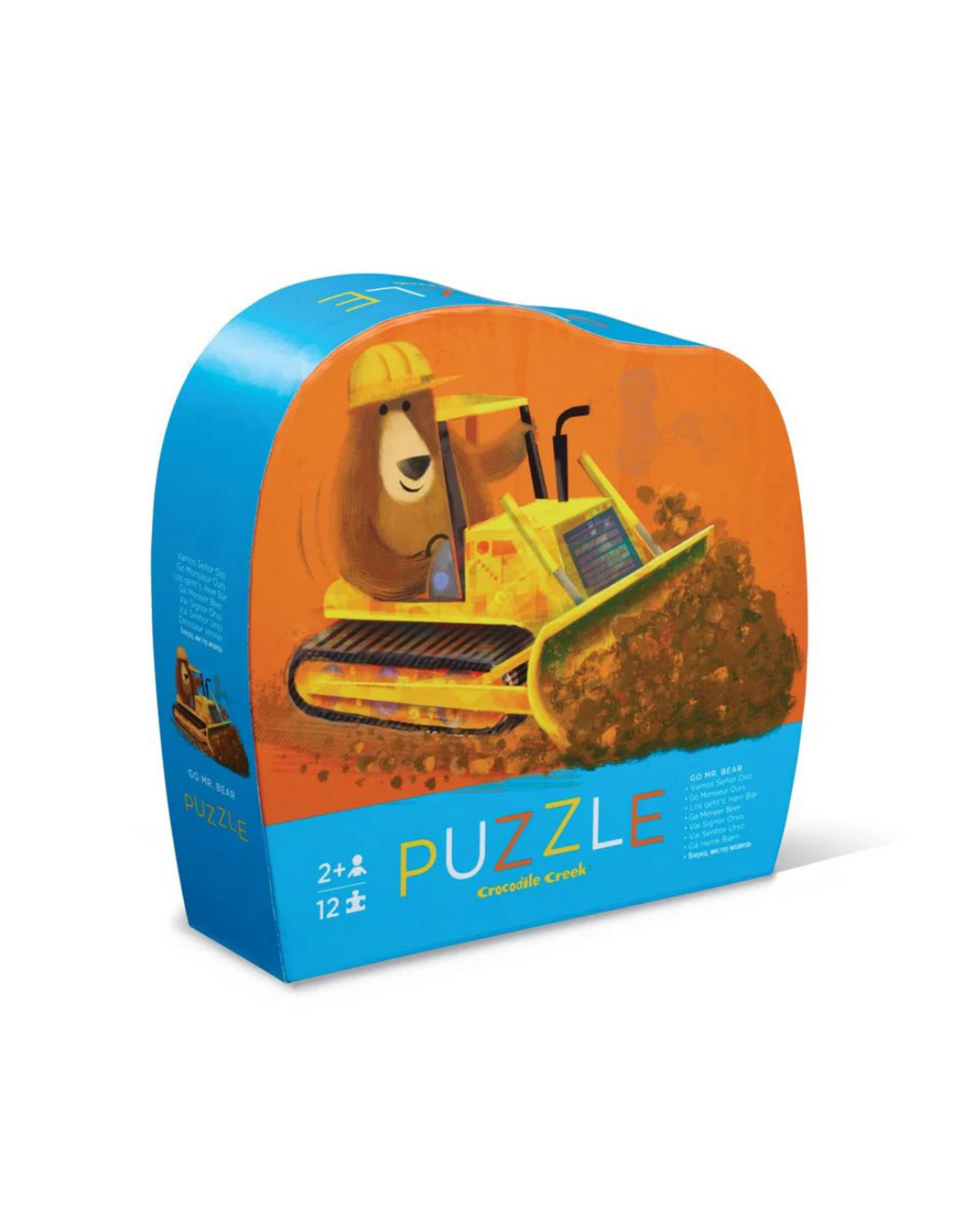 12-pc Mini Puzzle/Go Mister Bear