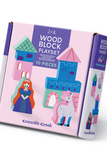 Build & Play Mini Wood Blocks/Princess Palace