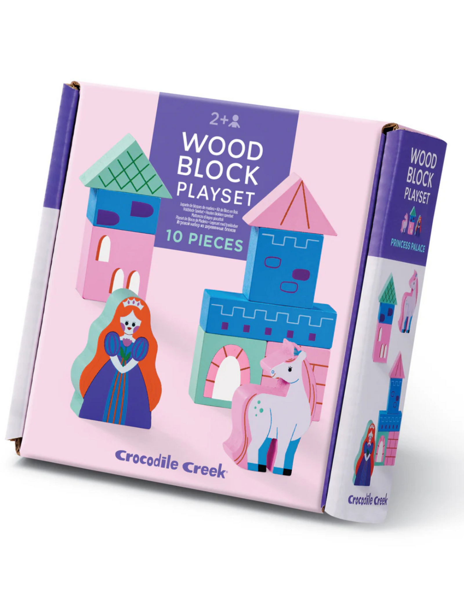 Build & Play Mini Wood Blocks/Princess Palace
