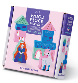 Build & Play Mini Wood Blocks/Princess Palace