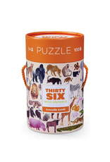 39-pc Puzzle/Wild Animals
