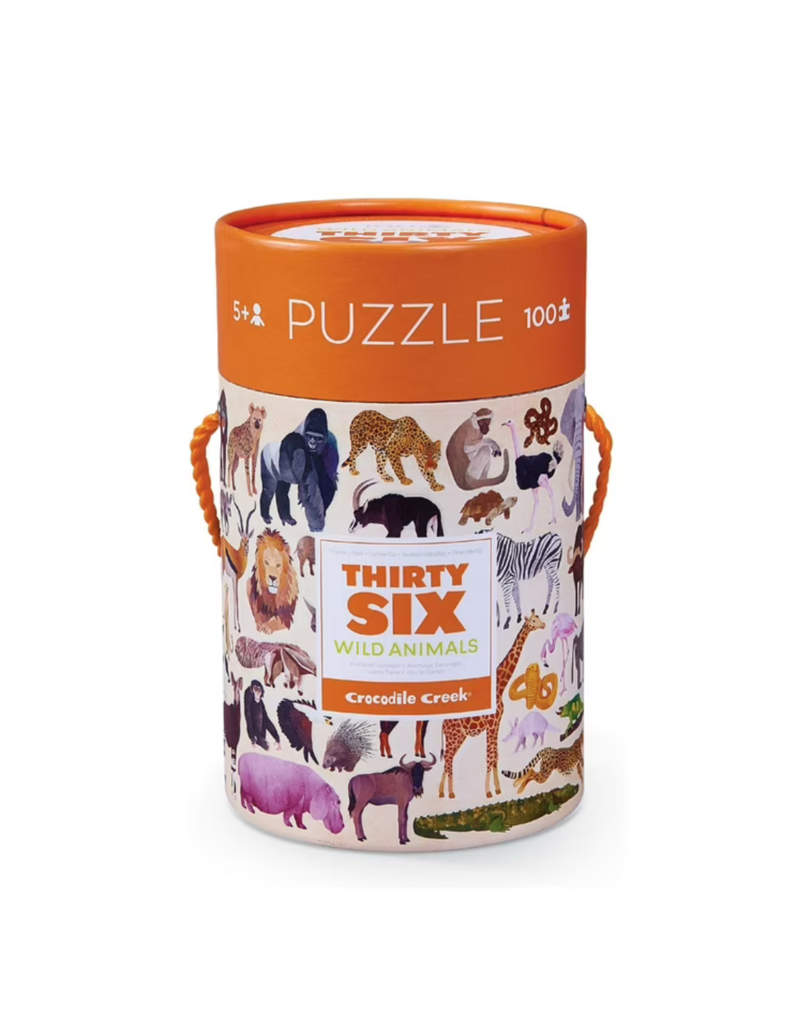 39-pc Puzzle/Wild Animals