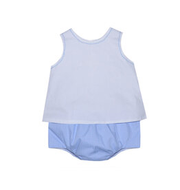 Baby Sen Bailey Diaper Set, Blue