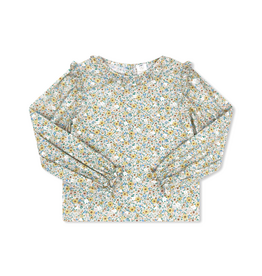 LullabySet Evelyn Blouse Long Sleeve, Tupelo Floral