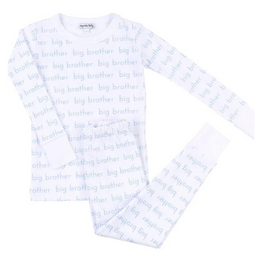 Magnolia Baby Big Brother Printed Long Pajamas