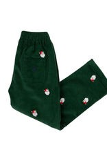 The Beaufort Bonnet Company Critter Prep School Pants, Grier Green Santa