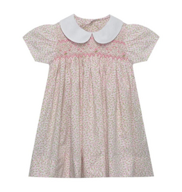 Baby Sen Pink Flower Asher Dress, In Full Bloom