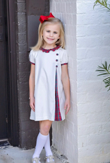 James and Lottie Rosie Dress, Red Christmas Plaid