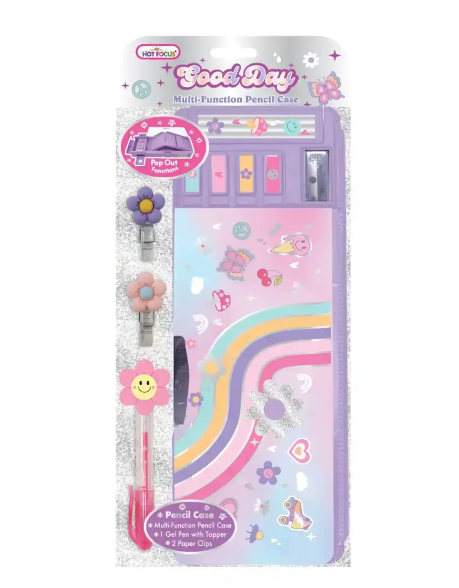 Hot Focus Multi-Function Pencil Case, Good Day