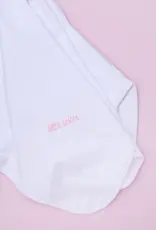 Magnolia Baby Little Sister Embroidered Receiving Blanket