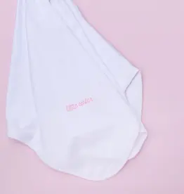 Magnolia Baby Little Sister Embroidered Receiving Blanket