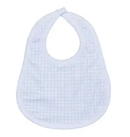 Magnolia Baby Peek-A-Boo Wishes Blue Bib