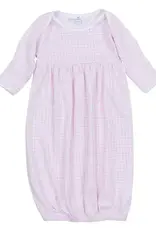 Magnolia Baby Peek-A-Boo Wishes Pink Gathered Gown