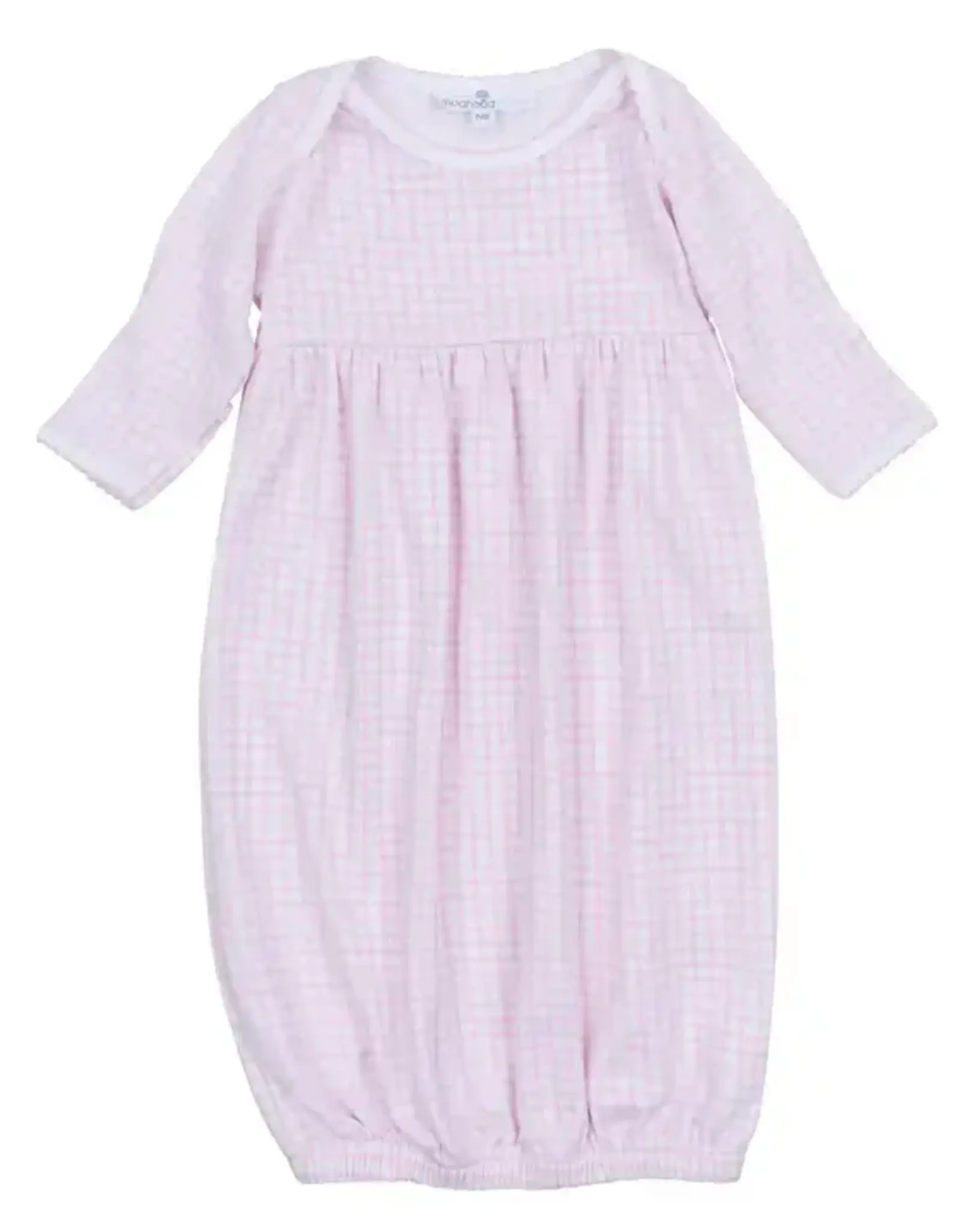 Magnolia Baby Peek-A-Boo Wishes Pink Gathered Gown