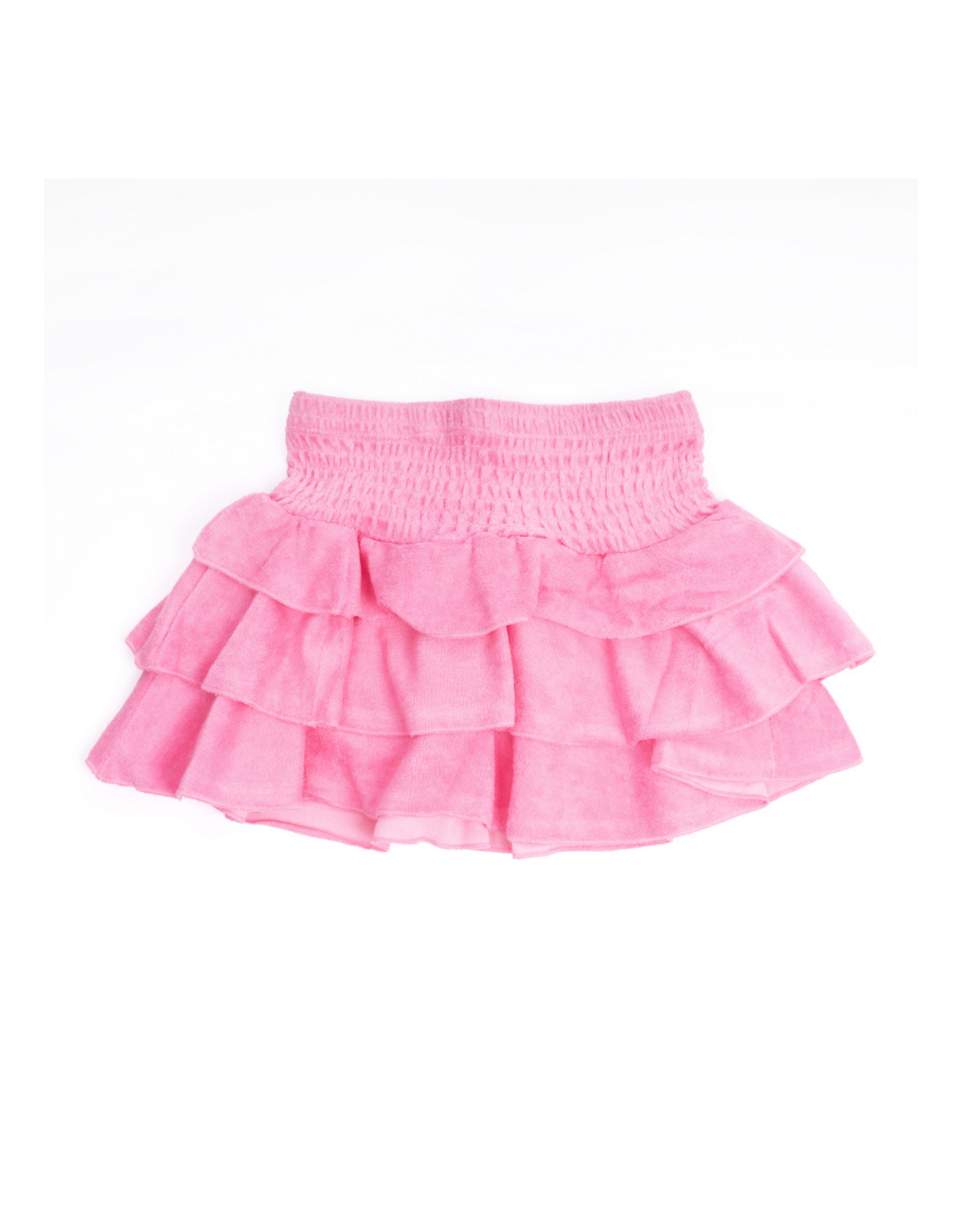 Shade Critters Smocked Terry Skirt Hot Pink
