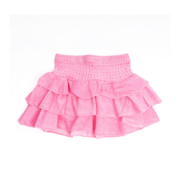 Shade Critters Smocked Terry Skirt Hot Pink