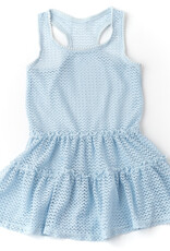 Shade Critters Crochet Tank Dress Blue