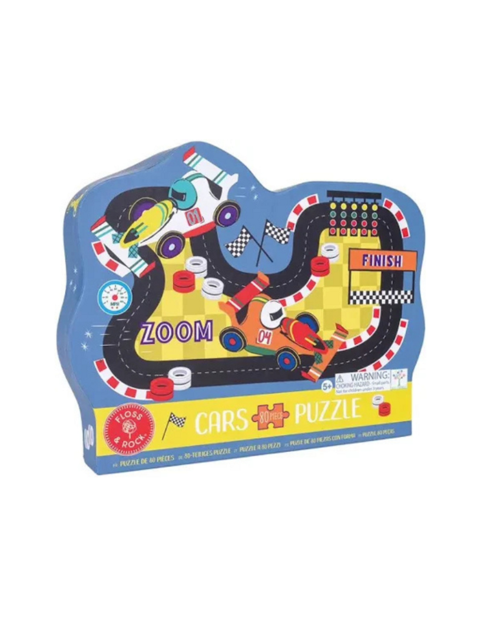 Floss & Rock 80pc Puzzle, Race Track