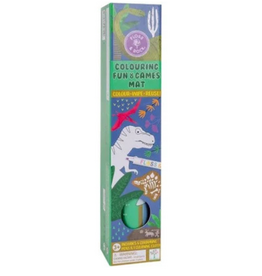 Floss & Rock Dino Coloring Fun and Games Mat