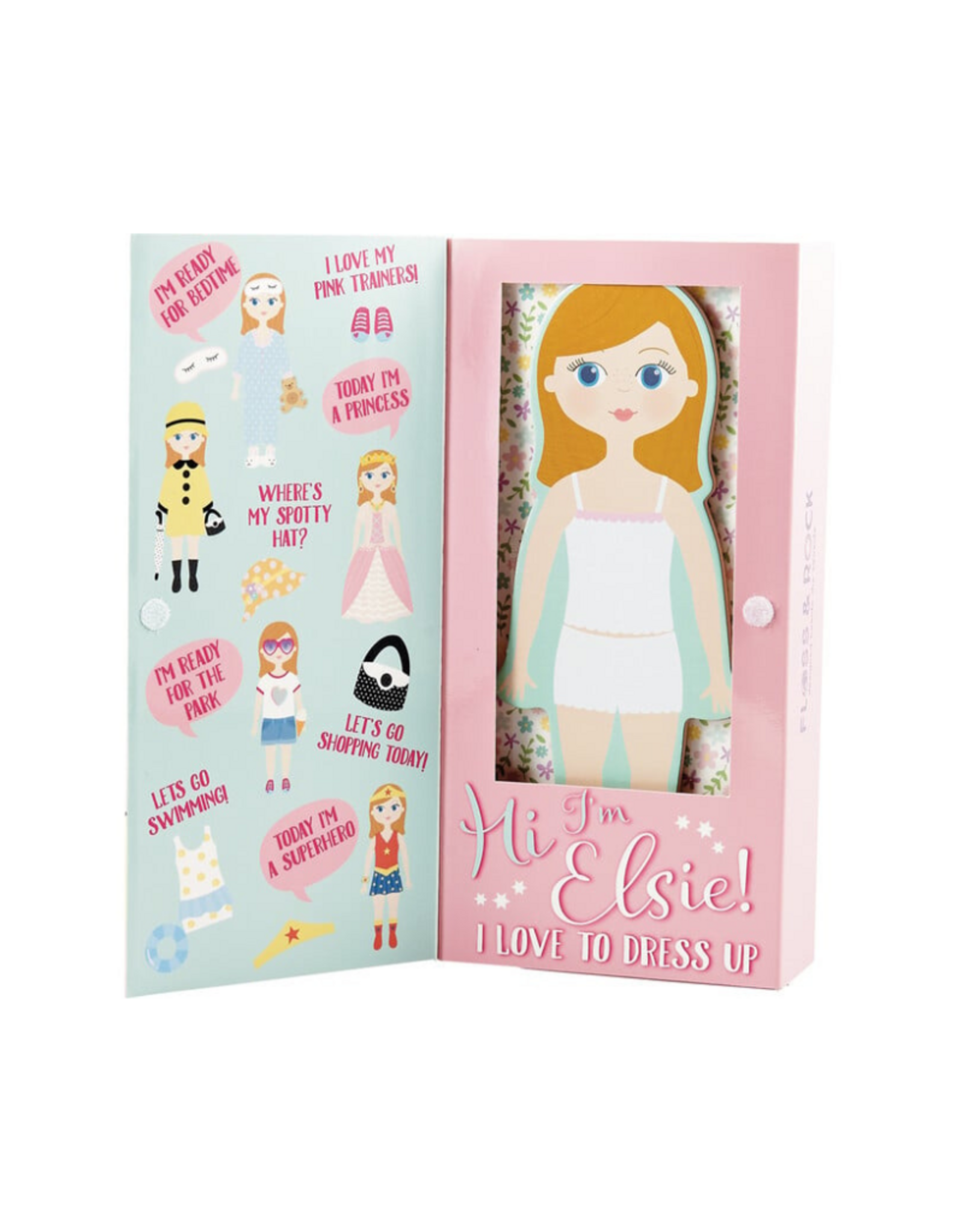 Floss & Rock Magnetic Dress Up Doll Elsie
