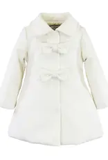 Widgeon 2 Bow Car Coat, Ivory