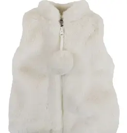 Widgeon Zip Up Vest, Vanilla Layer Cake